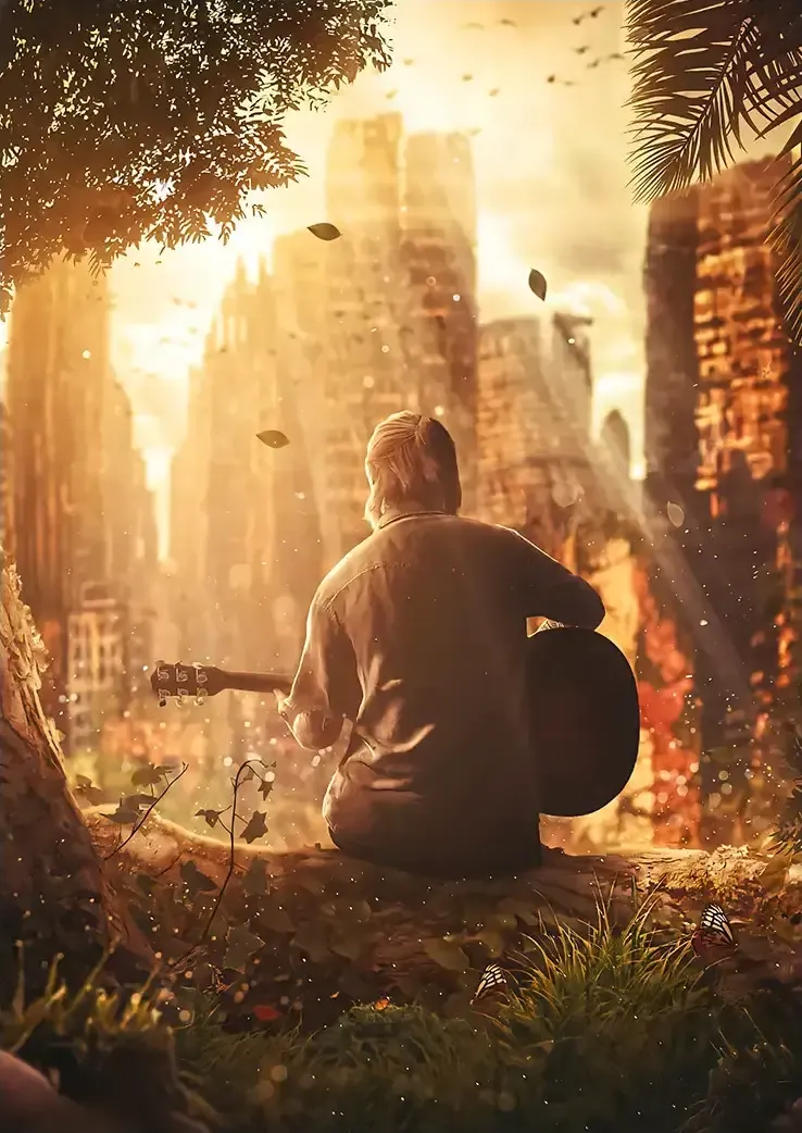 L1018-metalposter-01 متال پوستر بازی The Last of Us طرح الی کد L1018 - Image 1