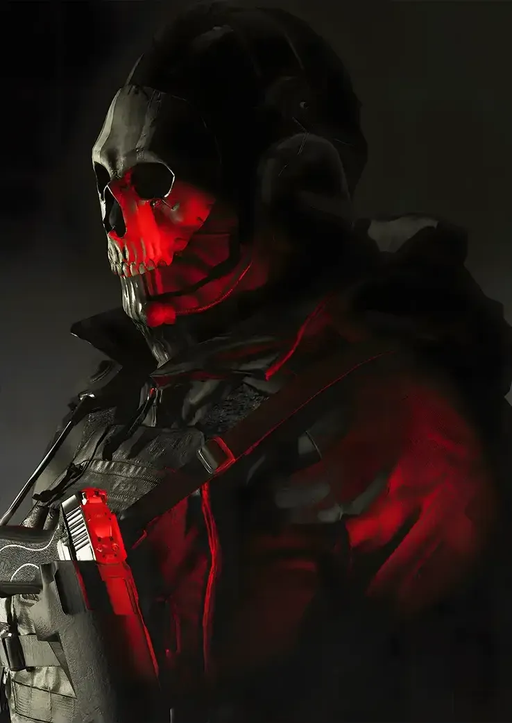 L1060-metalposter-01 متال پوستر Call of Duty طرح Ghost کد L1060 - Image 1