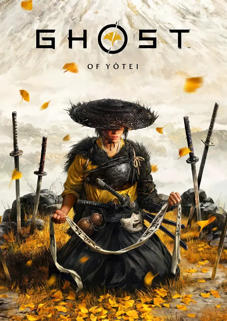 L1093-metalposter-01 متال پوستر طرح بازی Ghost of Yotei کد L1093 - Image 1