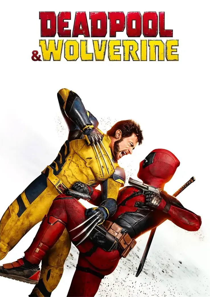 L1308-metalposter-01 متال پوستر طرح سینمایی Deadpool و Wolverine کد L1308 - Image 1
