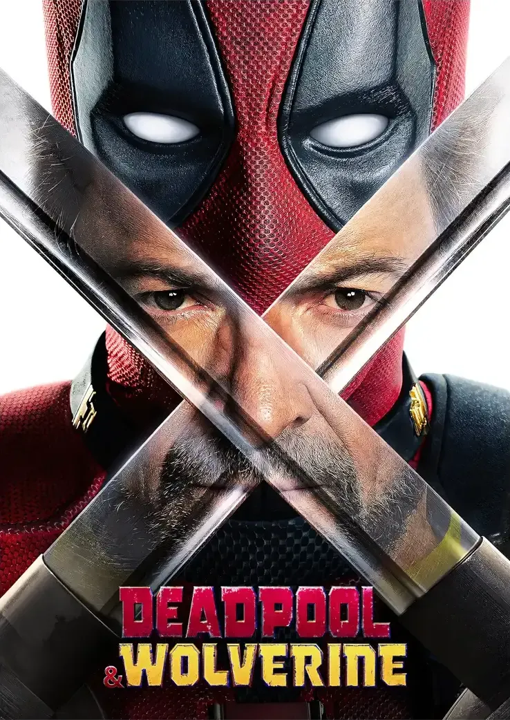 L1311-metalposter-01 متال پوستر طرح سینمایی Deadpool و Wolverine کد L1311 - Image 1