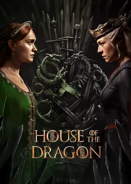 متال پوستر طرح سریال House of the Dragon کد L1329