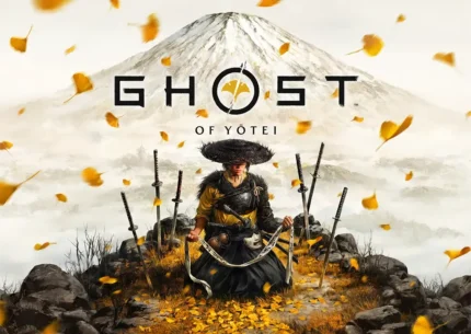 متال پوستر طرح بازی Ghost of Yotei کد L1356