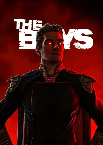 متال پوستر سریال The Boys طرح Homelander کد L1368