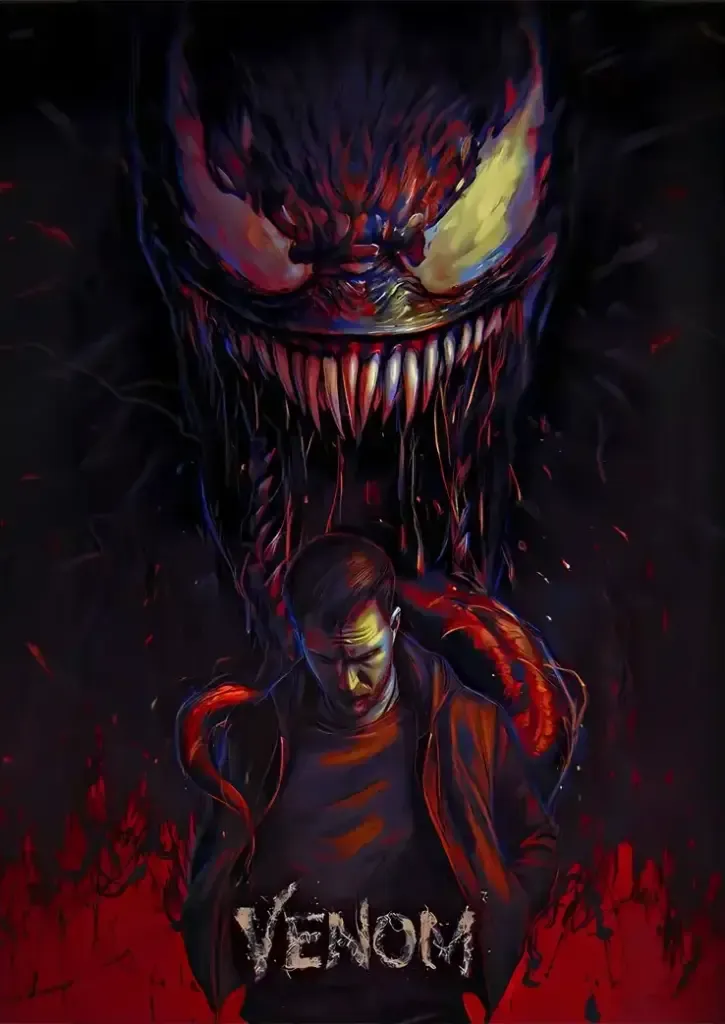 L1406-metalposter-01 متال پوستر طرح ونوم کد L1406 - Image 1