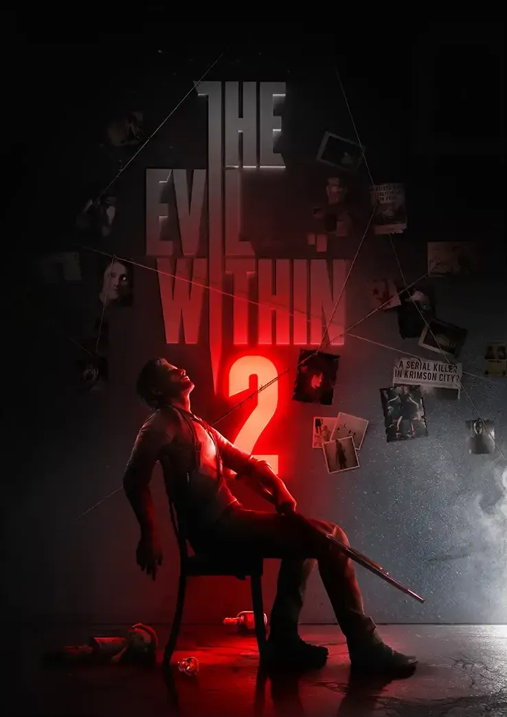 L1436-metalposter-01 متال پوستر طرح بازی The Evil Within کد L1436 - Image 1