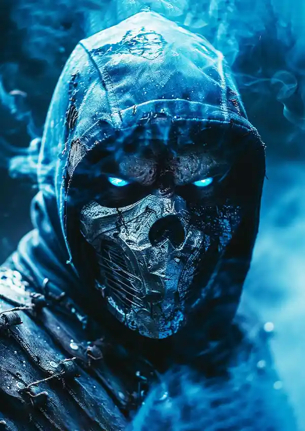 L1477-metalposter-01 متال پوستر بازی Mortal Kombat طرح ساب زیرو کد L1477 - Image 1
