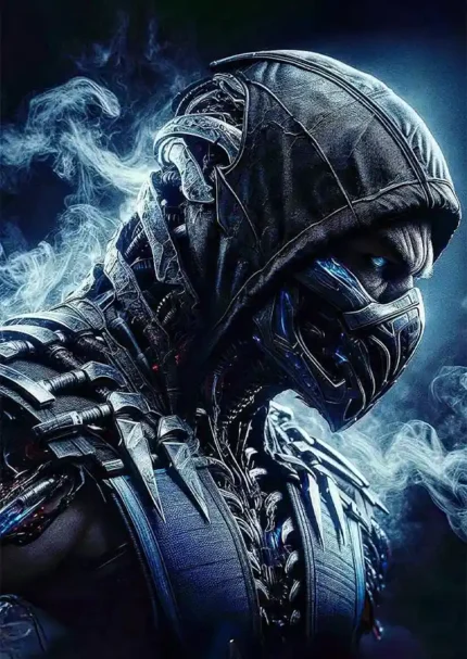 متال پوستر بازی Mortal Kombat طرح ساب زیرو کد L1514