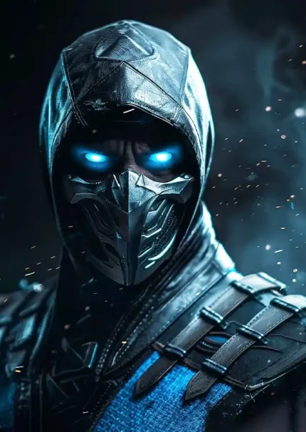 متال پوستر بازی Mortal Kombat طرح ساب زیرو کد L1517
