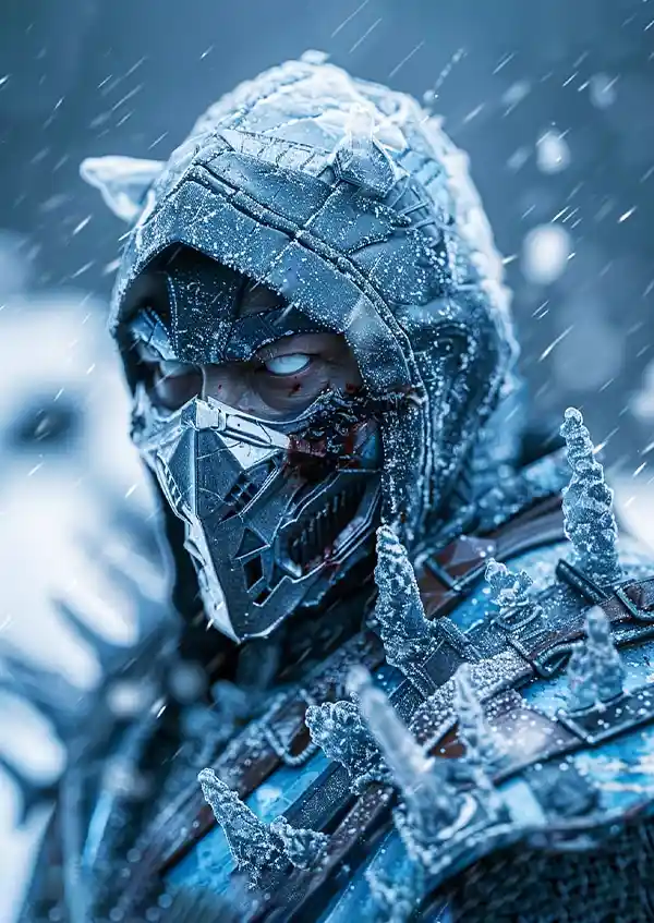 L1541-metalposter-01 متال پوستر بازی Mortal Kombat طرح ساب زیرو کد L1541 - Image 1