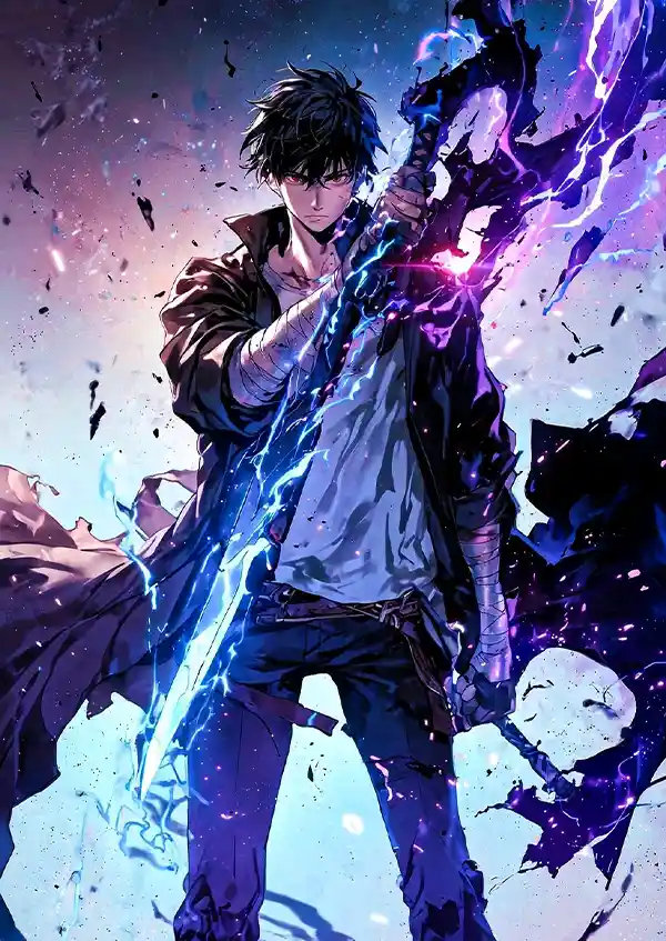 L1546-metalposter-01 متال پوستر طرح انیمه Solo Leveling کد L1546 - Image 1