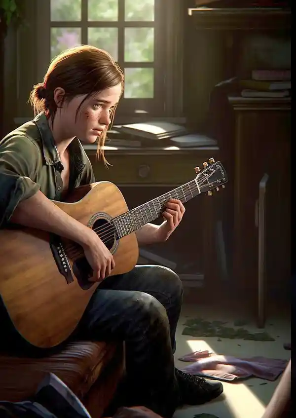 L1567-metalposter-01 متال پوستر بازی The Last Of Us طرح الی کد L1567 - Image 1