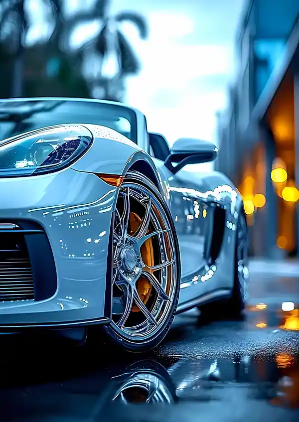 L1617-metalposter-01 متال پوستر طرح ماشین Porsche 718 Boxster کد L1617 - Image 1