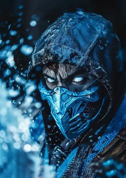 متال پوستر بازی Mortal Kombat طرح ساب زیرو کد L1627