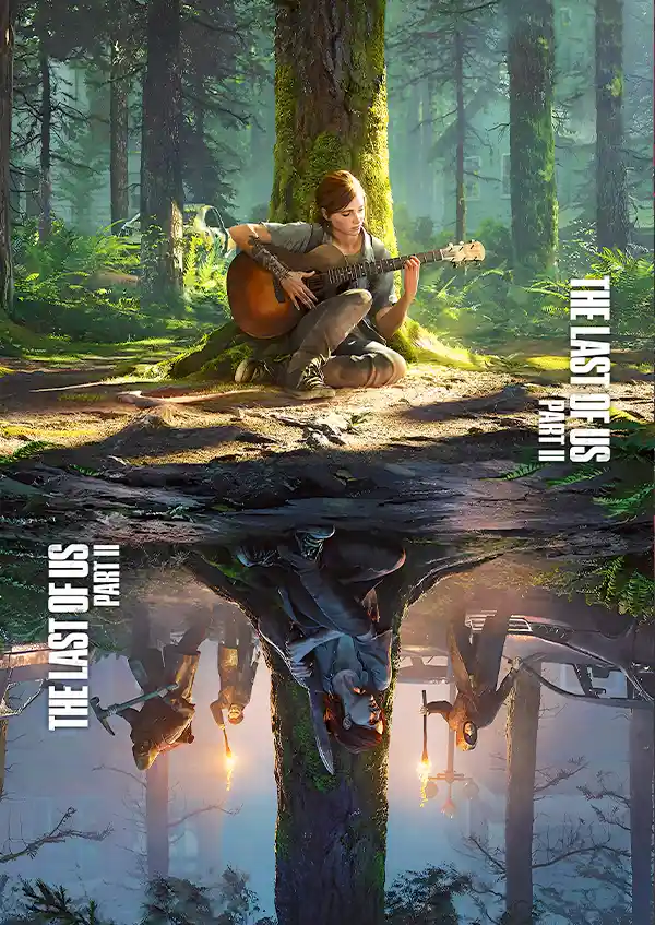 L1641-metalposter-01 متال پوستر طرح بازی The Last Of Us کد L1641 - Image 1