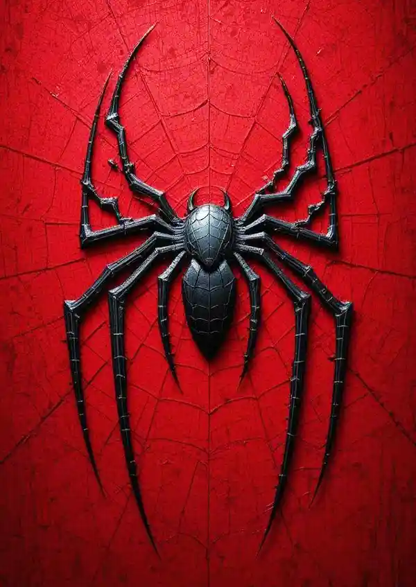 L1677-metalposter-01 متال پوستر طرح اسپایدرمن کد L1677 - Image 1