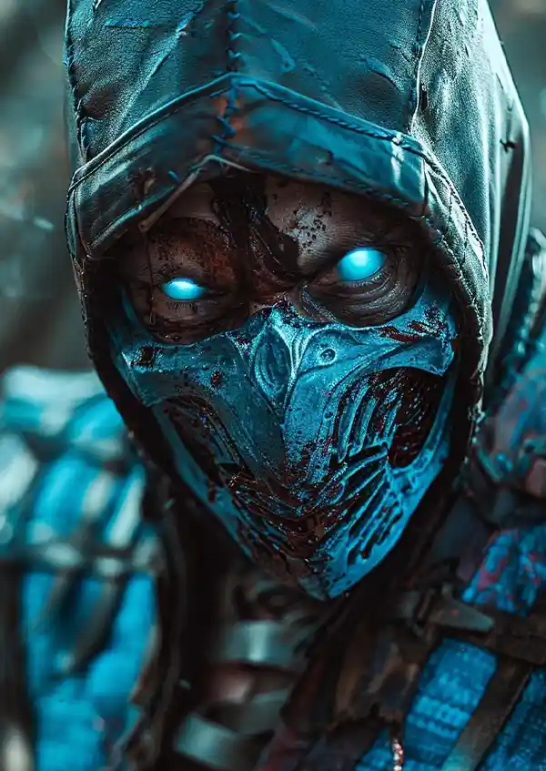 L1733-metalposter-01 متال پوستر بازی Mortal Kombat طرح ساب زیرو کد L1733 - Image 1