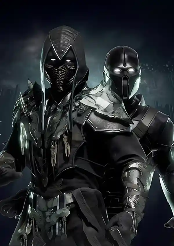 L1795-metalposter-01 متال پوستر بازی Mortal Kombat طرح Noob Saibot کد L1795 - Image 1