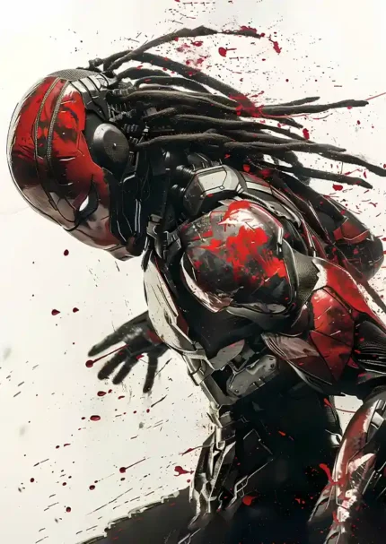 متال پوستر بازی Mortal Kombat طرح Sektor کد L1839