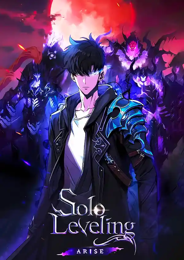 ererwe5terw متال پوستر طرح انیمه Solo Leveling کد L1232 - Image 1