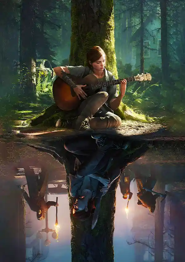 ererywery متال پوستر بازی The Last Of Us طرح الی کد L1238 - Image 1