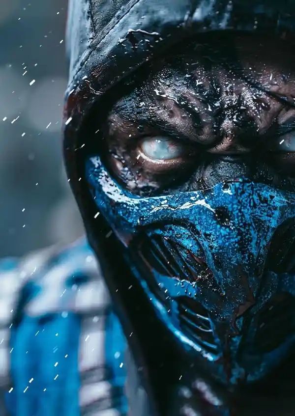erghqer متال پوستر بازی Mortal Kombat طرح ساب زیرو کد L1236 - Image 1