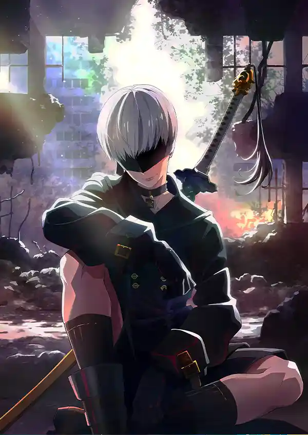 fdsfsdsdwe متال پوستر طرح بازی NieR: Automata کد L1274 - Image 1
