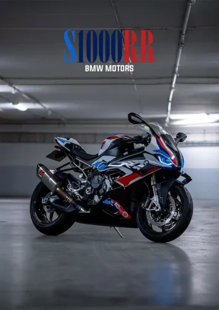 متال پوستر طرح موتور BMW S1000 کد L2302