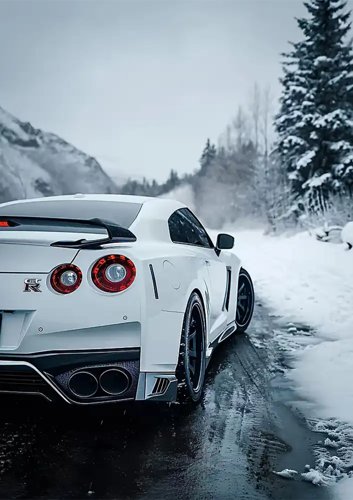 L2313-metalposter-01 متال پوستر طرح ماشین Nissan GTR-R35 کد L2313 - Image 1
