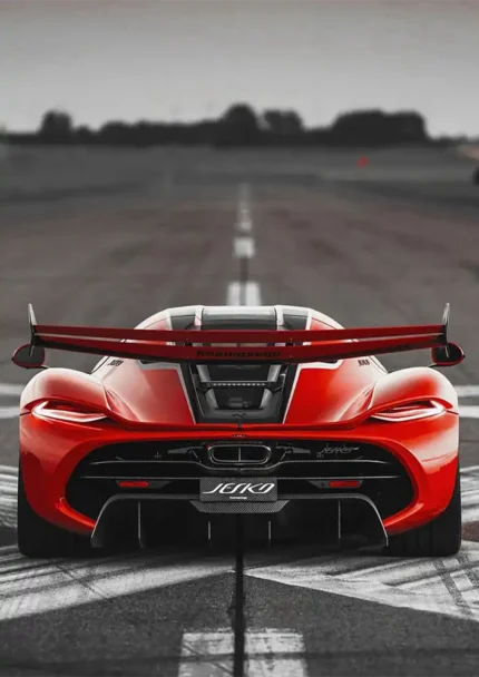 متال پوستر طرح ماشین Koenigsegg Jesko کد L2317