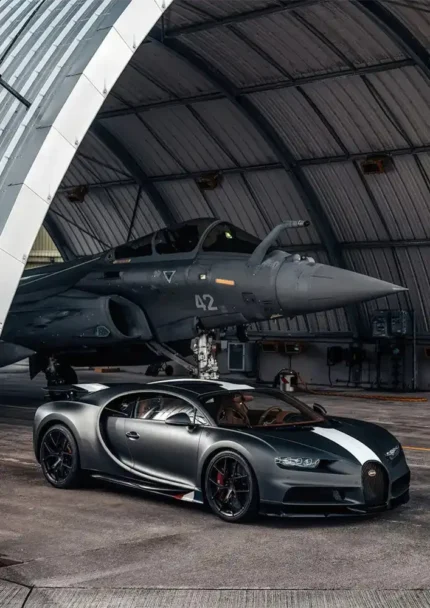متال پوستر طرح ماشین Bugatti Chiron کد L2321