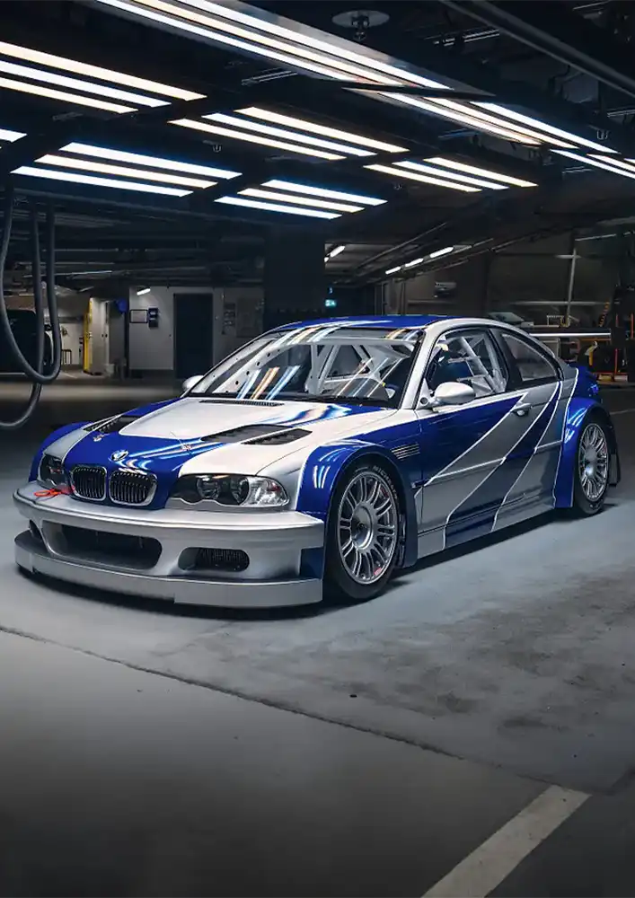 L2355-metalposter-01 متال پوستر طرح ماشین BMW M3 کد L2355 - Image 1