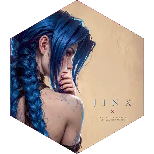 متال پوستر شش ضلعی 55 hexa 68