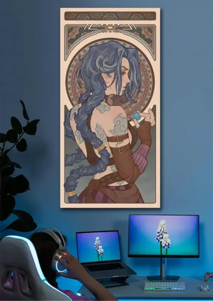 متال پوستر طرح انیمه Arcane کد L8042