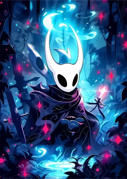 متال پوستر طرح بازی Hollow Knight کد L2372