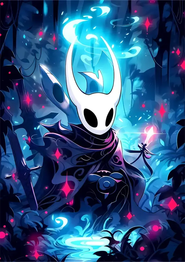 photo (16) متال پوستر طرح بازی Hollow Knight کد L2372 - Image 1