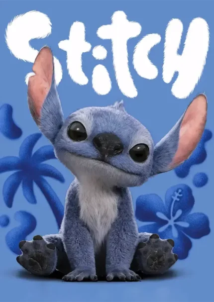 متال پوستر طرح Stitch کد L2388